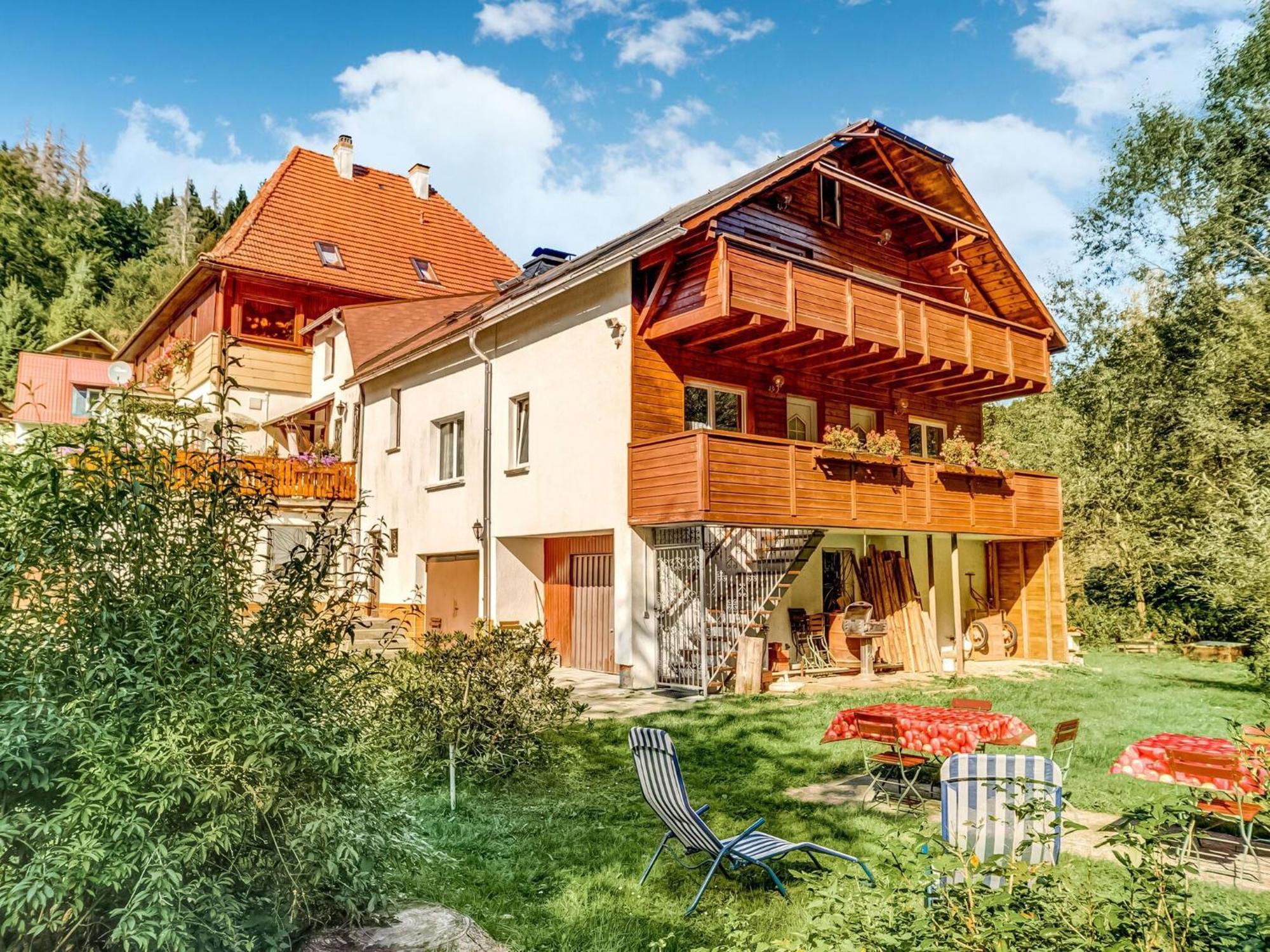 Apartment Thuringian Forest With Balcony Giessubel Exterior photo