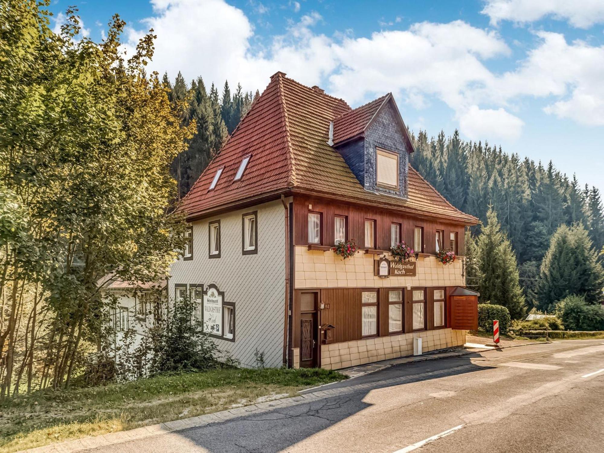 Apartment Thuringian Forest With Balcony Giessubel Exterior photo